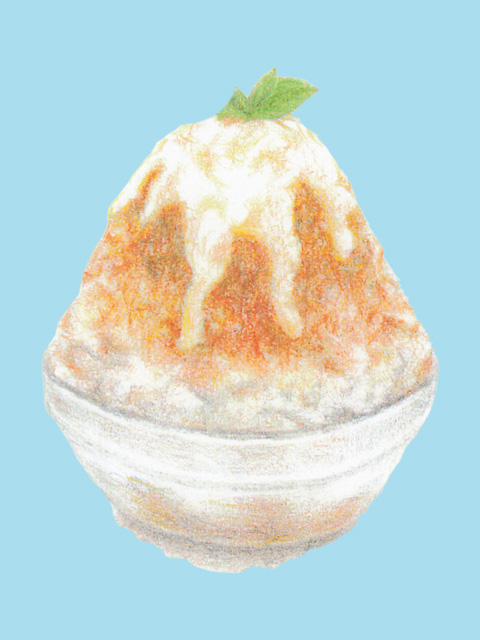 コーヒーのかき氷