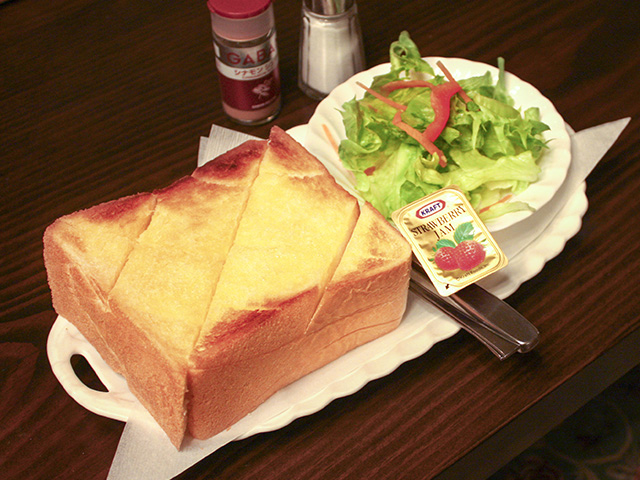 厚焼きトースト