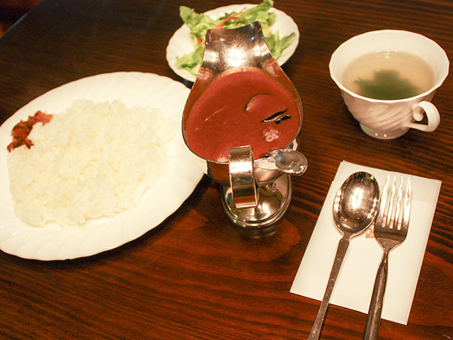 ビーフと茄子のカレー
